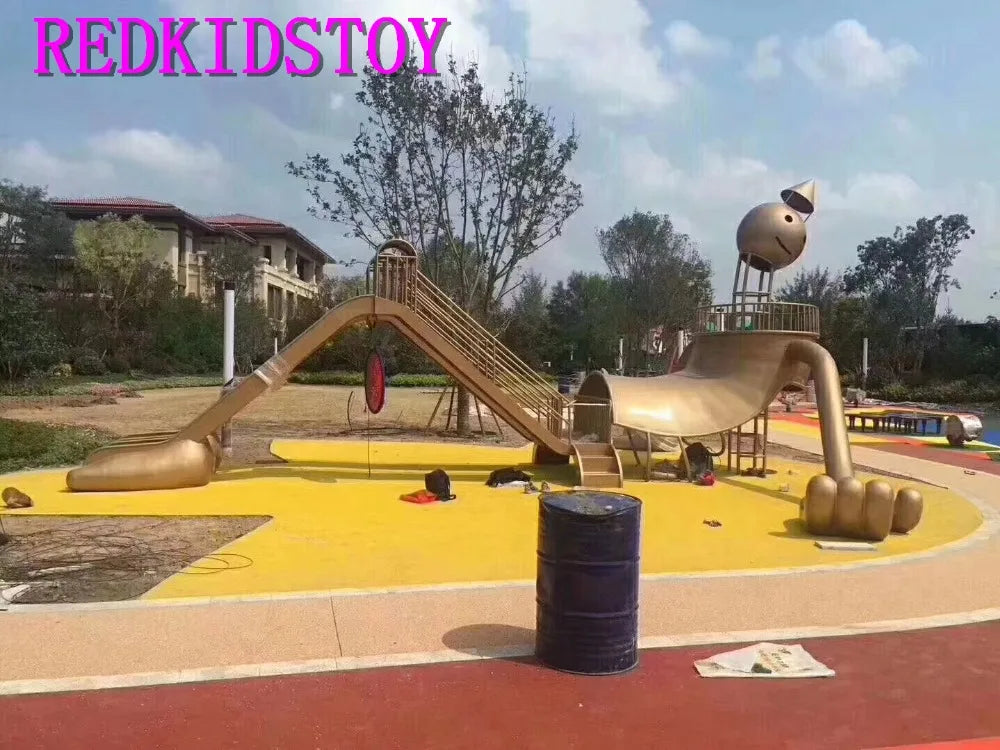Unique Outdoor Playground Structure For Disabled Children With Wheelchair