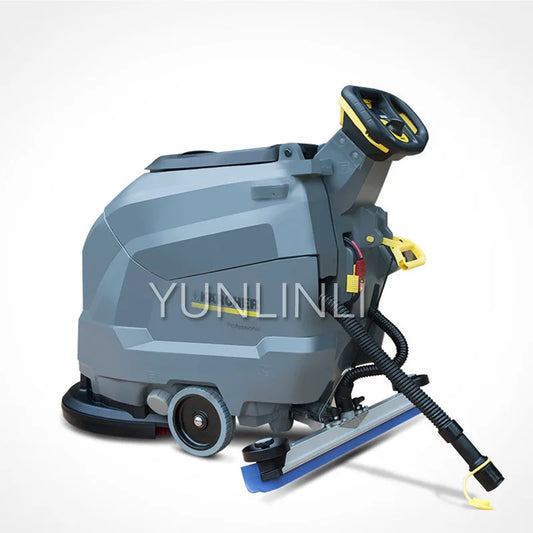 Washing Machine Commercial Industrial Factory Workshop Battery Hand Push Sweeping Mopping Machine BD50/50