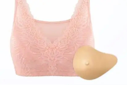 Women Light Silicone Breast Left or Right Prosthesis Bra Set Suit Without Steel Ring Full Cup Cotton Lingerie Female Bras H4613