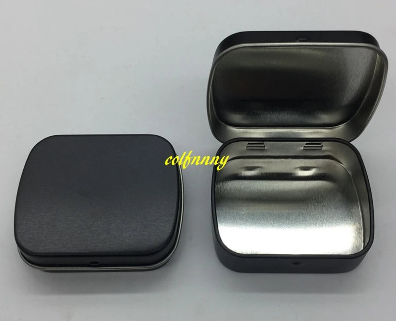 1500pcs/lot 58mm x 45mm x 15mm Metal Tin box Empty Mini Rectangle Tea candy USB storage box case Containers