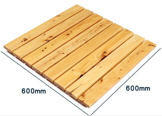 Solid wood shower floor slip-resistant headblock wood floor mats bathroom shower room floor cedar wood slip-resistant pad