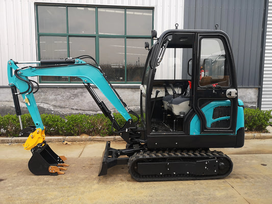 Enclosed Cabin Small Crawler Excavator SYNBON 1.8Ton Mini Digger