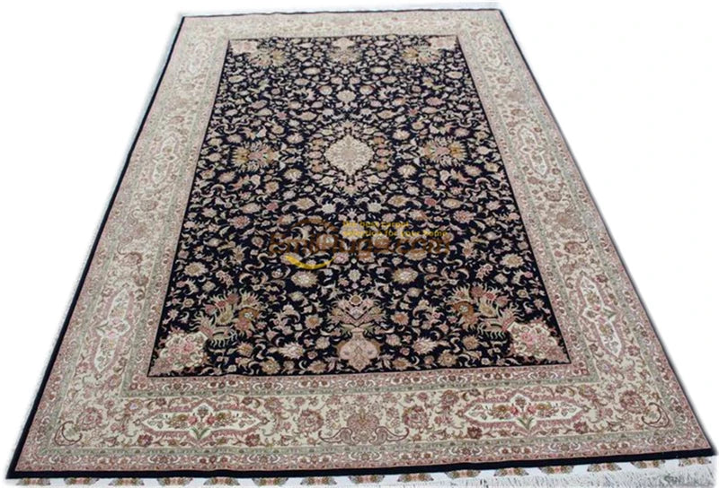 turkish handmade rug persian silk rugs carpet rug European - style living room carpet luxury - grade European - style carpet