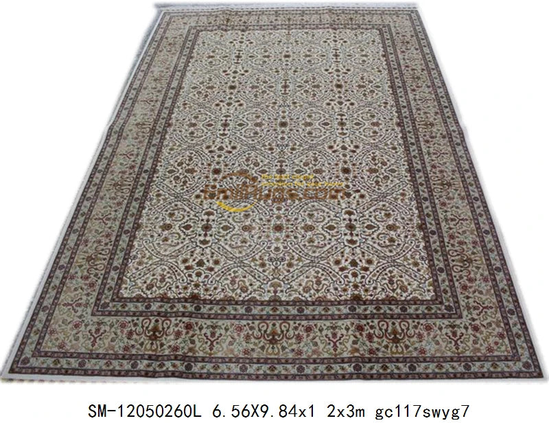 turkish handmade rug persian silk rugs carpet rug European - style living room carpet luxury - grade European - style carpet