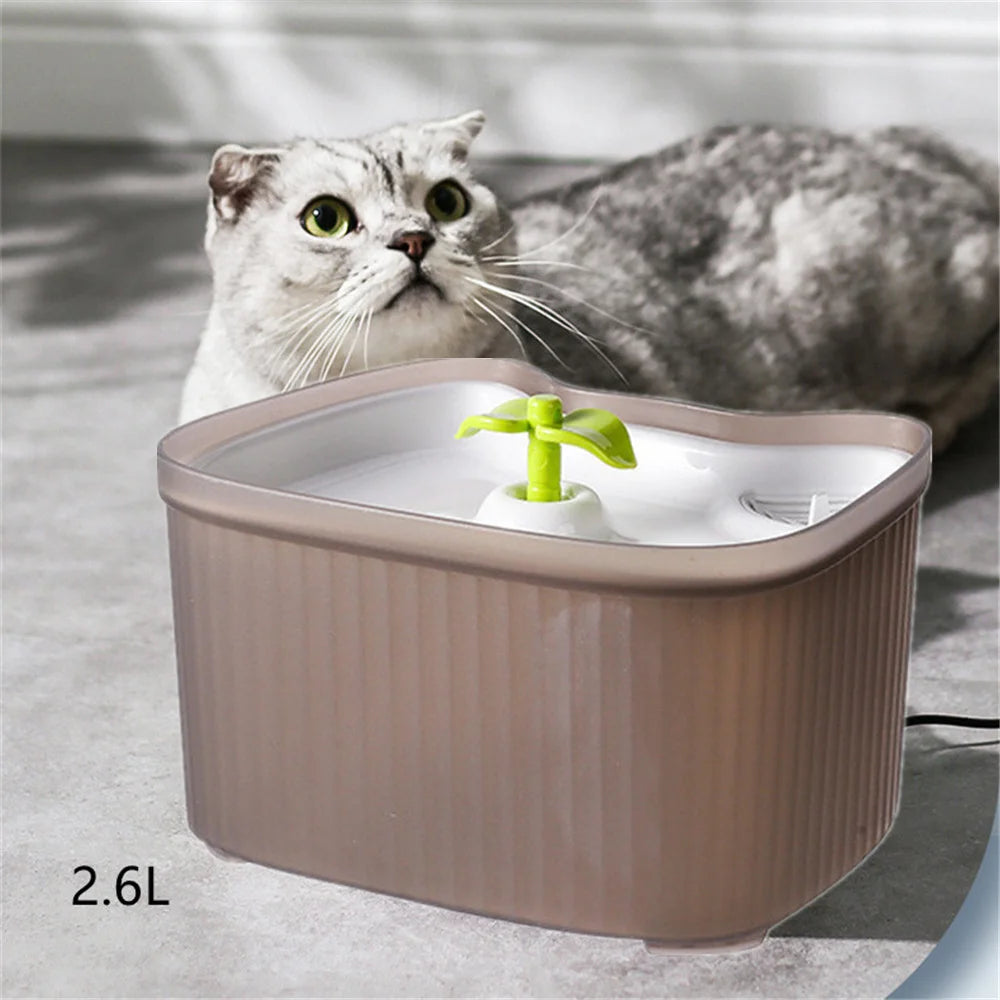 Automatic Water Fountain for Cats and Dogs, Drinking Bowl, Indoor Pet Water Dispenser, Quiet Pump