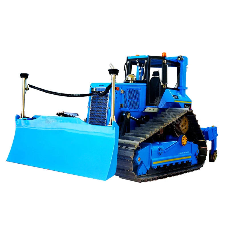 1/14 DT60 RC Crawler Hydraulic Bulldozer Full Metal Custom Color Loader Engineering Forklift Model Toy