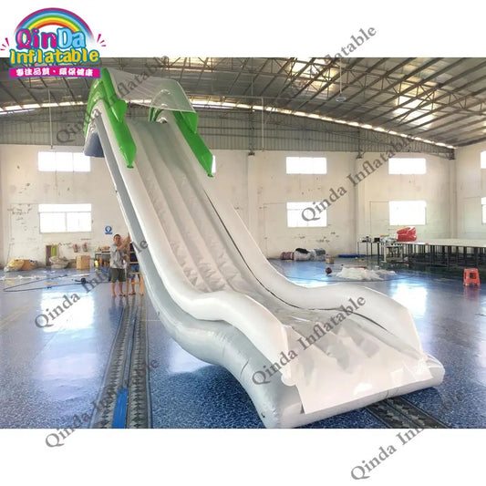 Inflatable Dock Slides 4m Height 2m Width Floating Inflatable Yacht Slide
