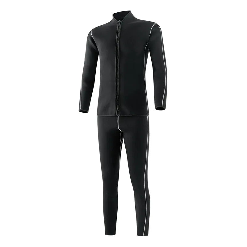 3MM / 5MM Neoprene Wetsuit Scuba diving suit men women spearfishing Snorkeling Surfing swimsuit winter thermal 2 pieces Wetsuit