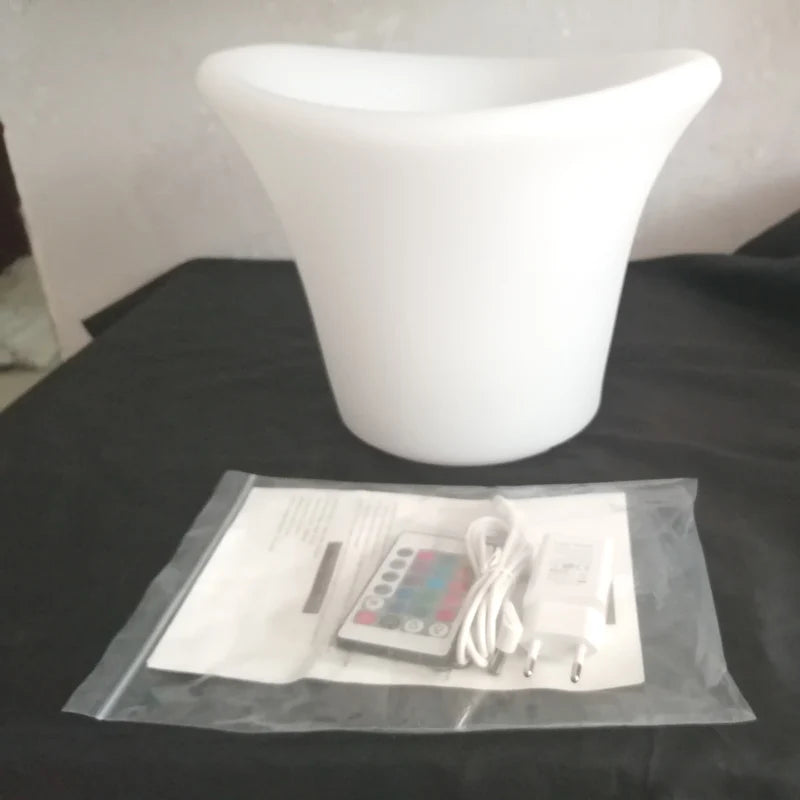 SK-LF08A L29*W25*H25cm Ice buckets Flower Planter Pots for beer/led lighted ice bucket / lighting bar free shipping 10pcs/lot