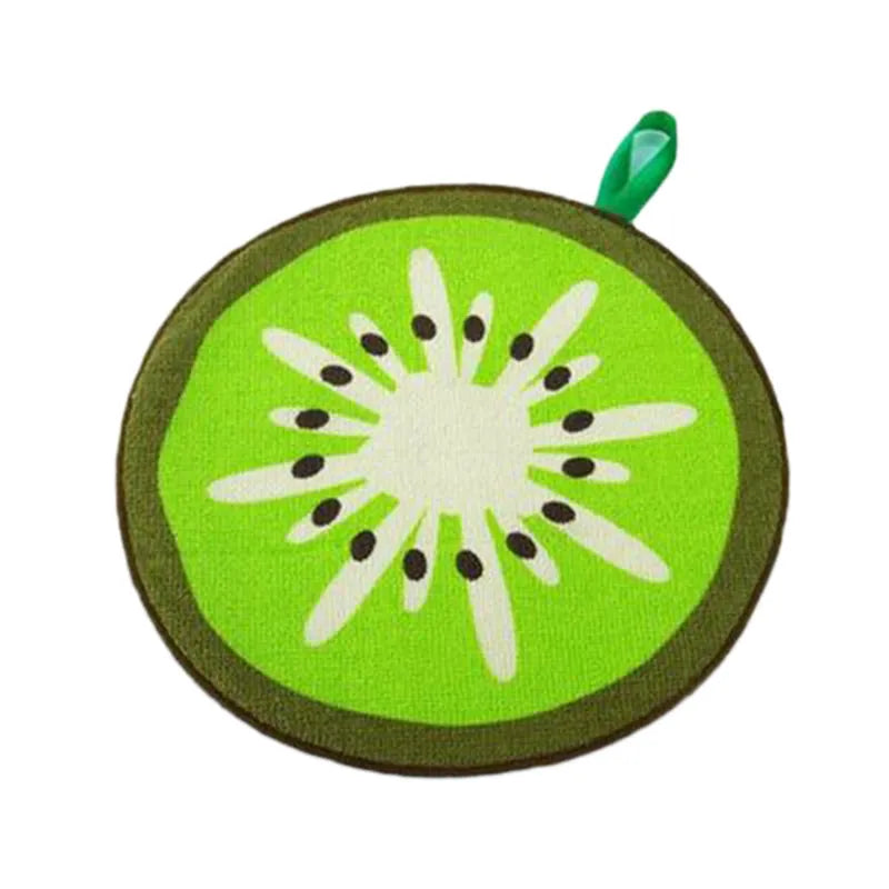 Cute Fruit Print Dish Cloth Wiping Napkin Kitchen Hand Towel Microfiber Towels Cleaning Rag Hanging Towel Quick-Dry Products