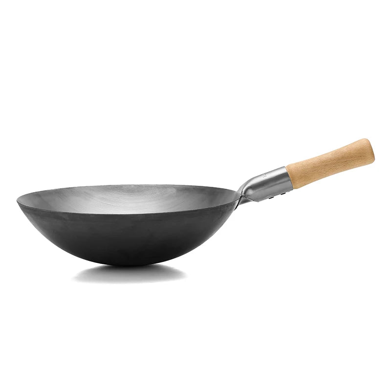 32/34/36/38/40cm Cast Iron Wok Pan Cooking Pot Kitchen supplies Skillet Cooker Universal Wok Restaurant Chef Stir Fry Special