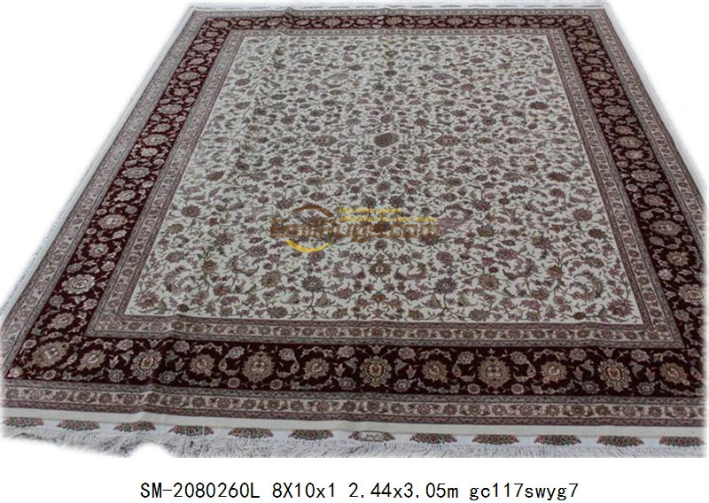 chinese handmade rugs silk carpet  cover carpet European - style living room carpet luxury - grade European - style carpet