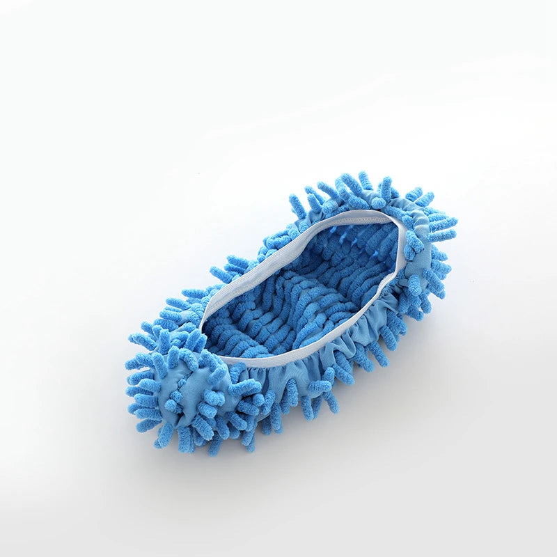 2/1PCS Microfiber Floor Dust Cleaning Slippers Cleaning Shoes Chenille Home Cloth Cleaning Shoes Cover Reusable Overshoes Mop