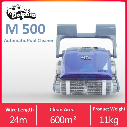 Dolphin Dynamic M500 Pool Automatic Cleaning Robot Pool Vacuum Cleaner Automatic Wall Climbing Robot Cleaner For Swimming Pool