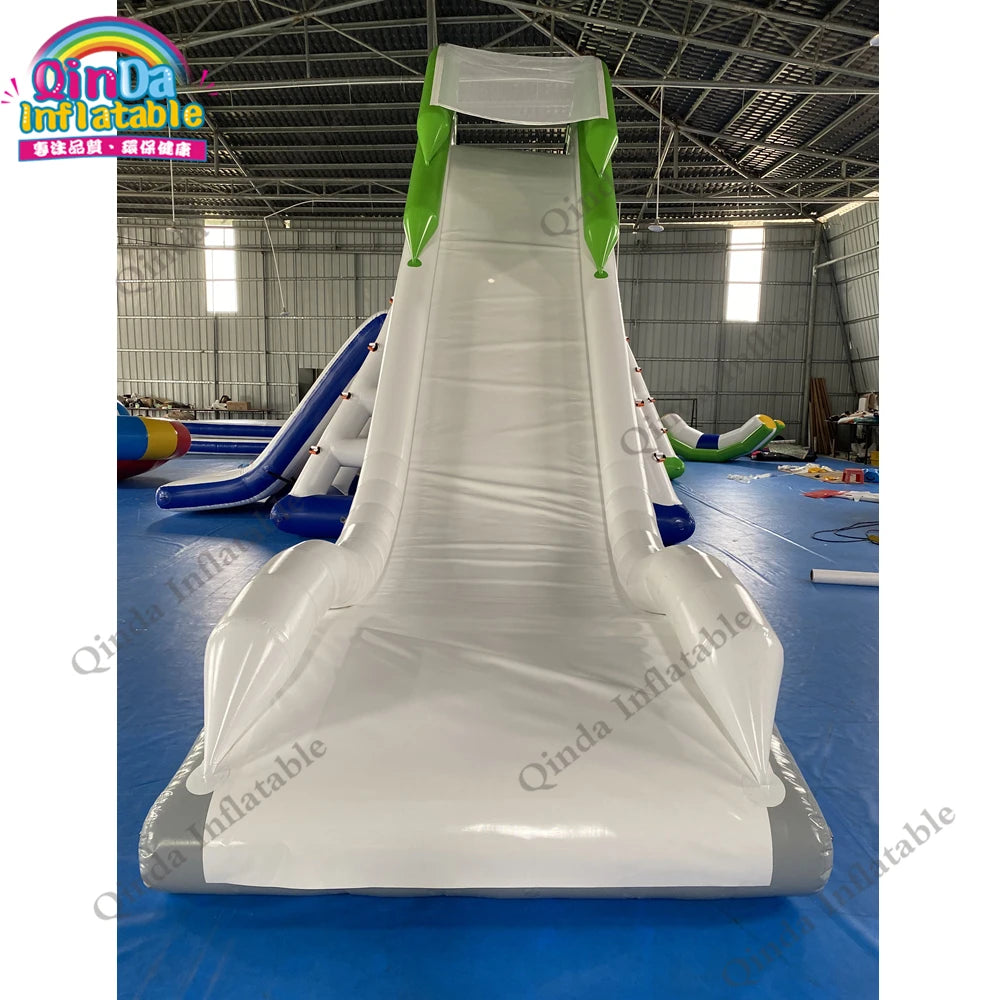 Inflatable Dock Slides Customized Floating Inflatable Yacht Slide For Boat