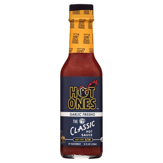 | the Classic Garlic Fresno Hot Sauce 5Oz