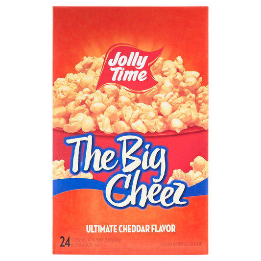 - the Big Cheez Microwave Popcorn, 24 Ct (3.5 Oz. Bags) Gluten-Free Ingredients.