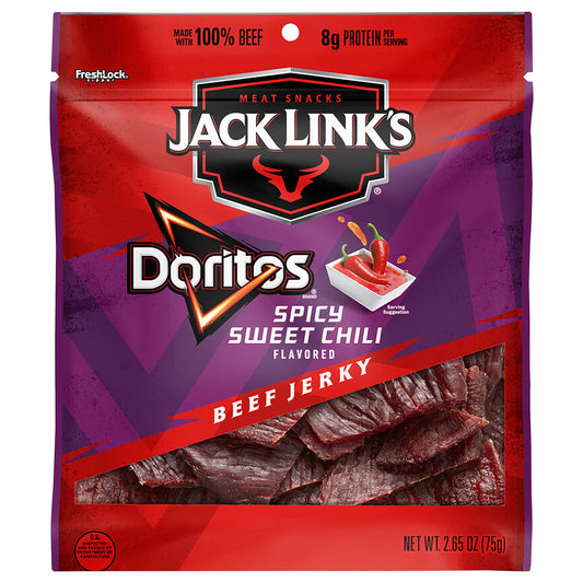 Jack Link’S® Doritos® Spicy Sweet Chili Flavored Beef Jerky, 2.65 Oz