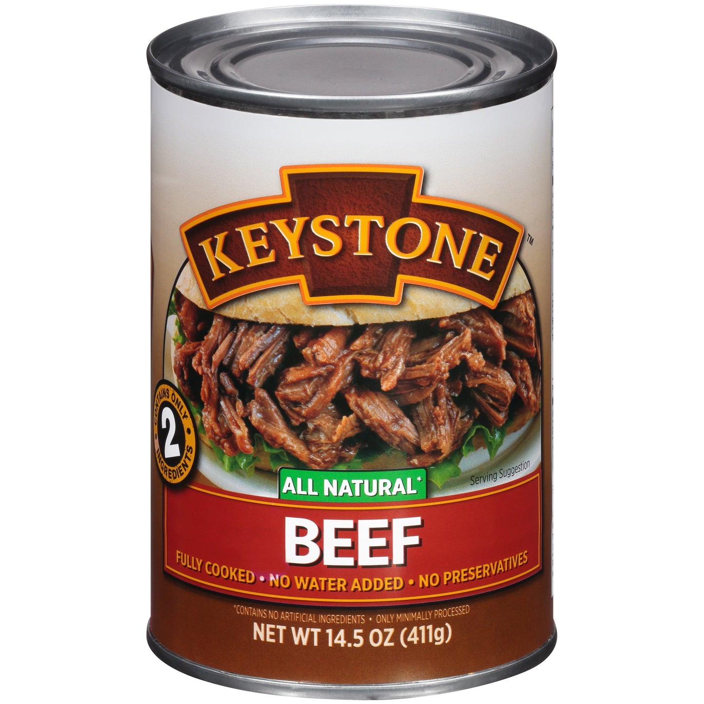 All Natural Beef, 14.5 Oz Can