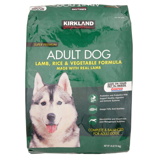 Lamb, Rice & Vegetable Formula Dry Dog Food, 40 Lb