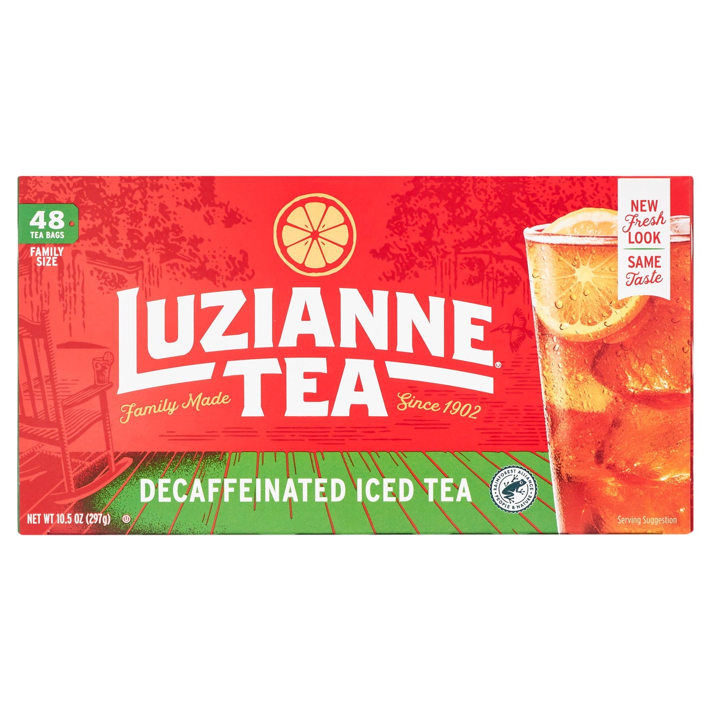 Decaffeinated Black Iced Tea Bags, 48 Count