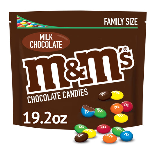 Milk Chocolate Candy Family Size - 19.2 Oz Bag