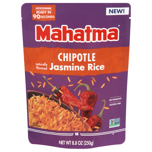 Ready-To-Heat Chipotle Jasmine Rice, 8.8 Oz Bag