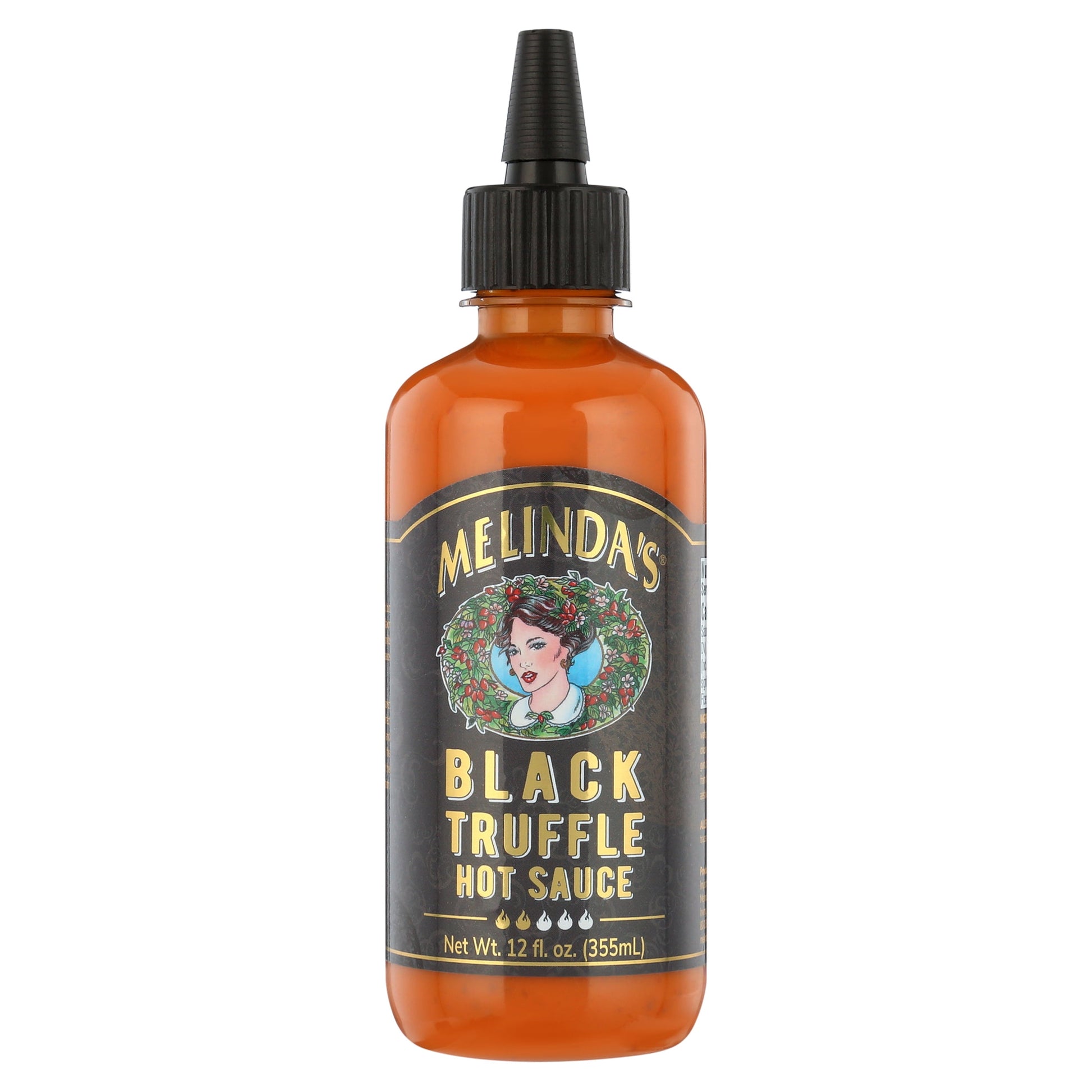 Black Truffle Hot Sauce, Condiment and Sauce, 12 Oz