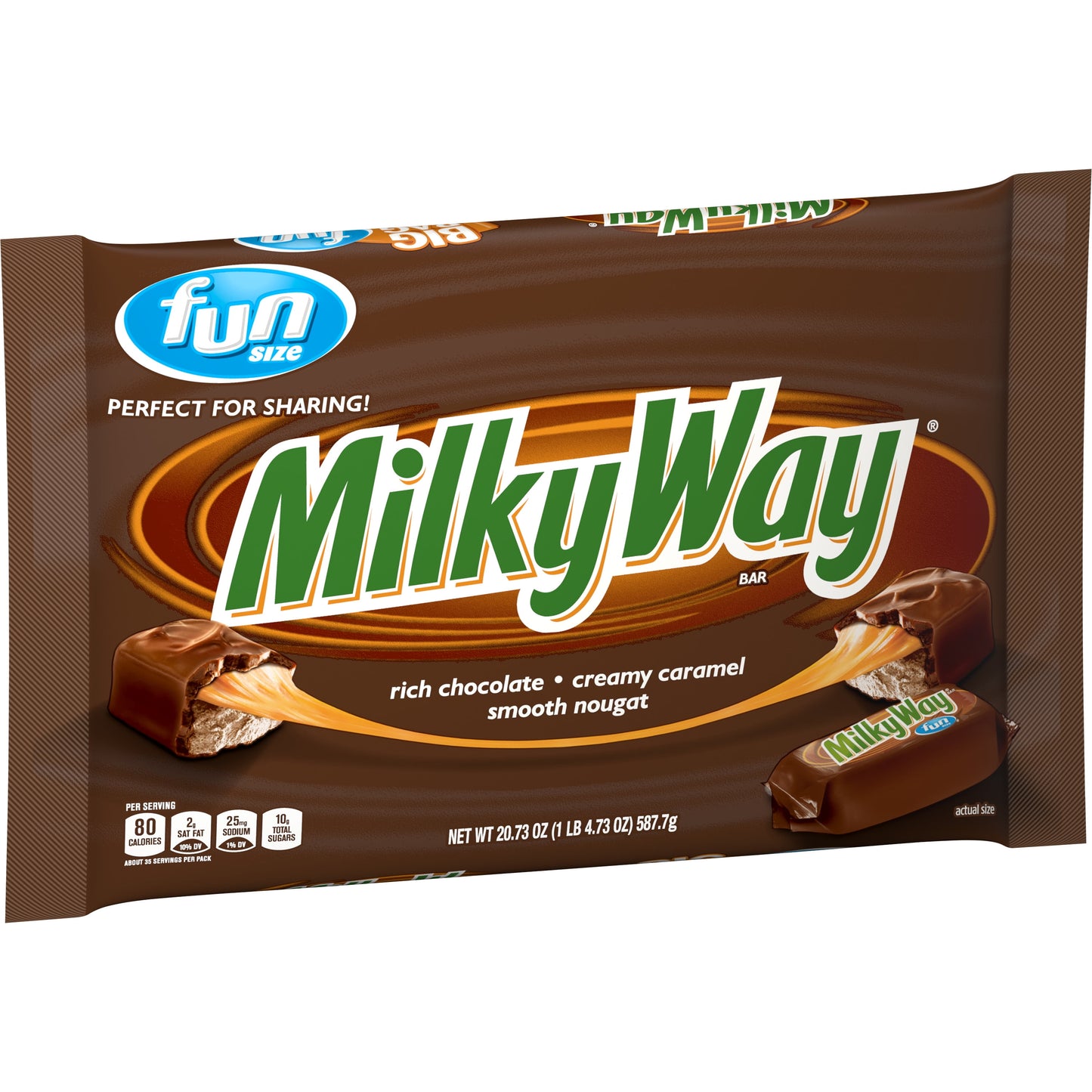 Fun Size Milk Chocolate Candy Bars - 20.73 Oz Bag