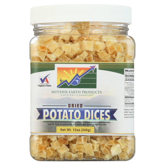 Dehydrated Potato Dices, Quart Jar