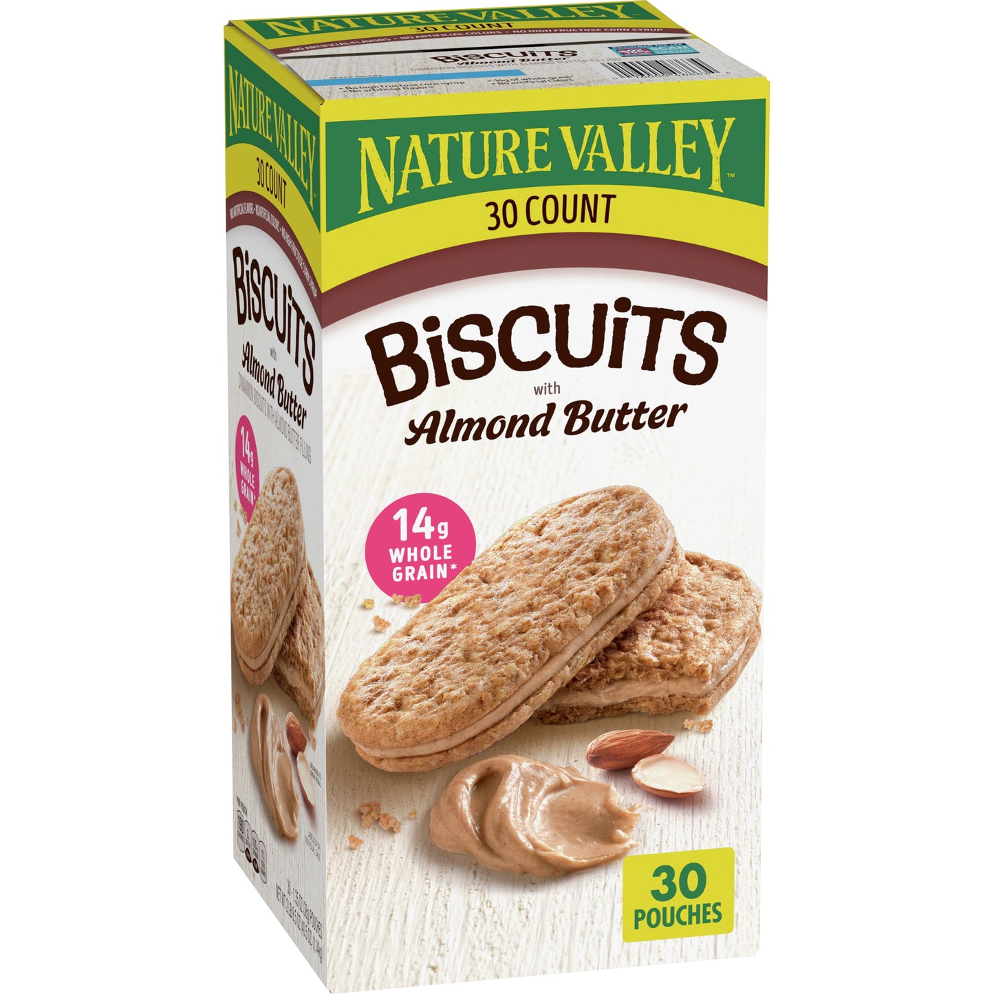 Biscuit Sandwiches, Cinnamon Almond Butter, 30 Ct, 40.5 OZ