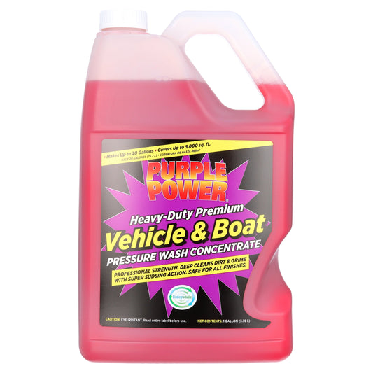 Heavy-Duty Vehicle and Boat Concentrated Pressure Washer Fluid , 1 Gallon