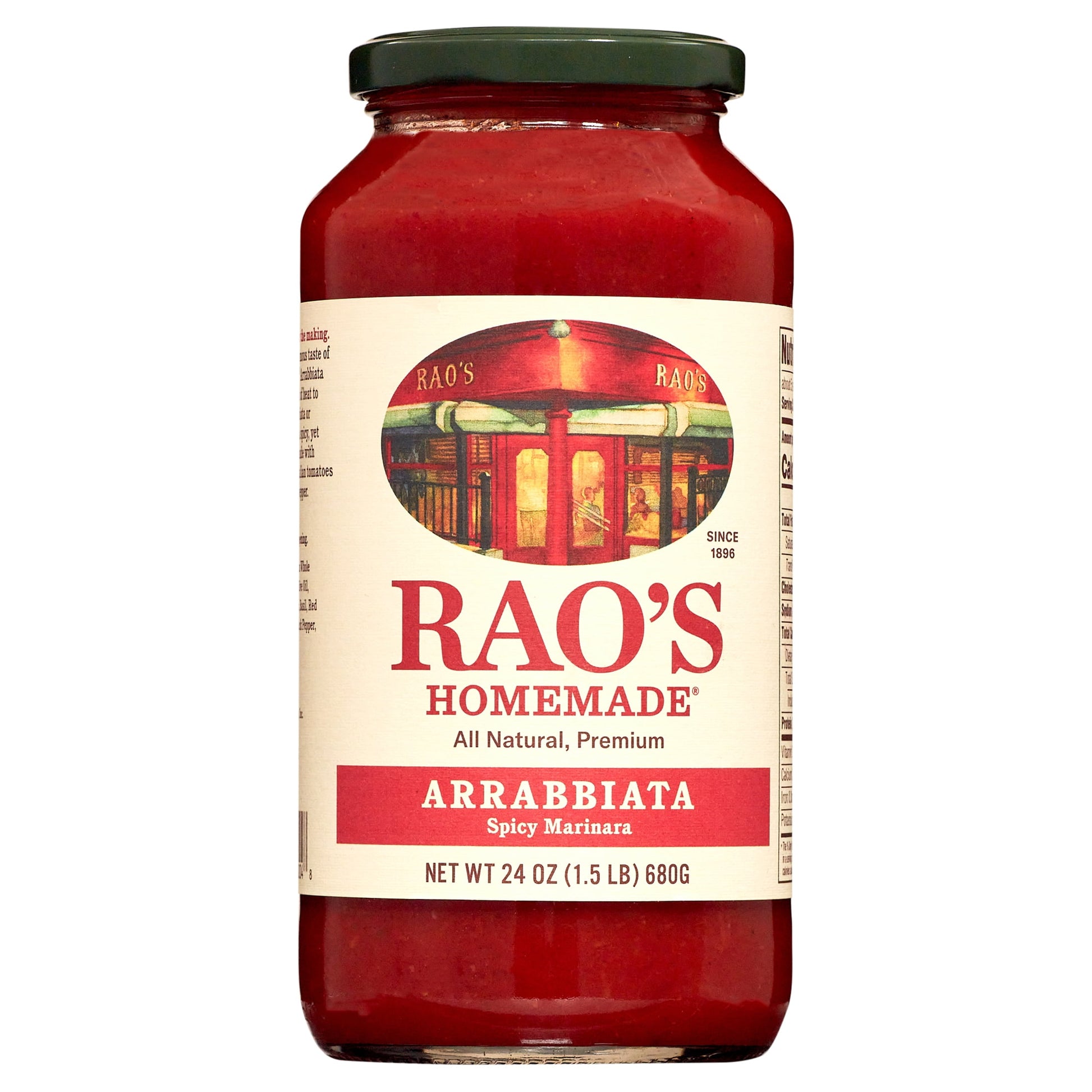 Spicy Arrabbiata Sauce, Keto Friendly, Low Carb, 24 Oz