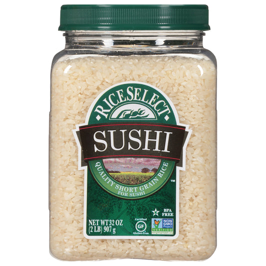 Sushi Rice, Premium Short Grain Rice for Sushi, 2 Lb Jar