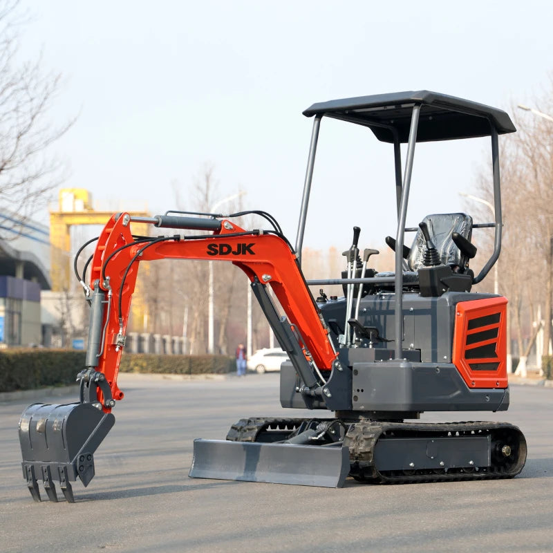 Kubota Engine 1.8ton 2ton 2.5ton 1800kg 1800kg Mini Excavators With Boom Swing And Cabin