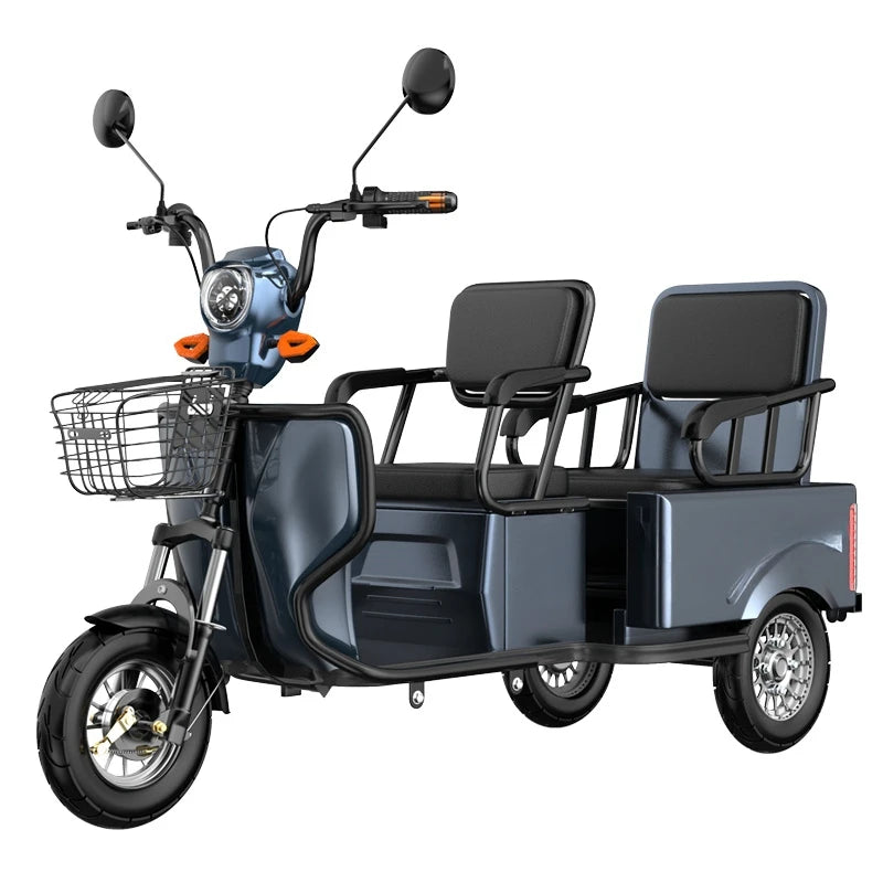 Wholesale high-quality Best Safety and Popular 48V 550W electric Tricycle Cargo Body Trip Power Three Wheel Car