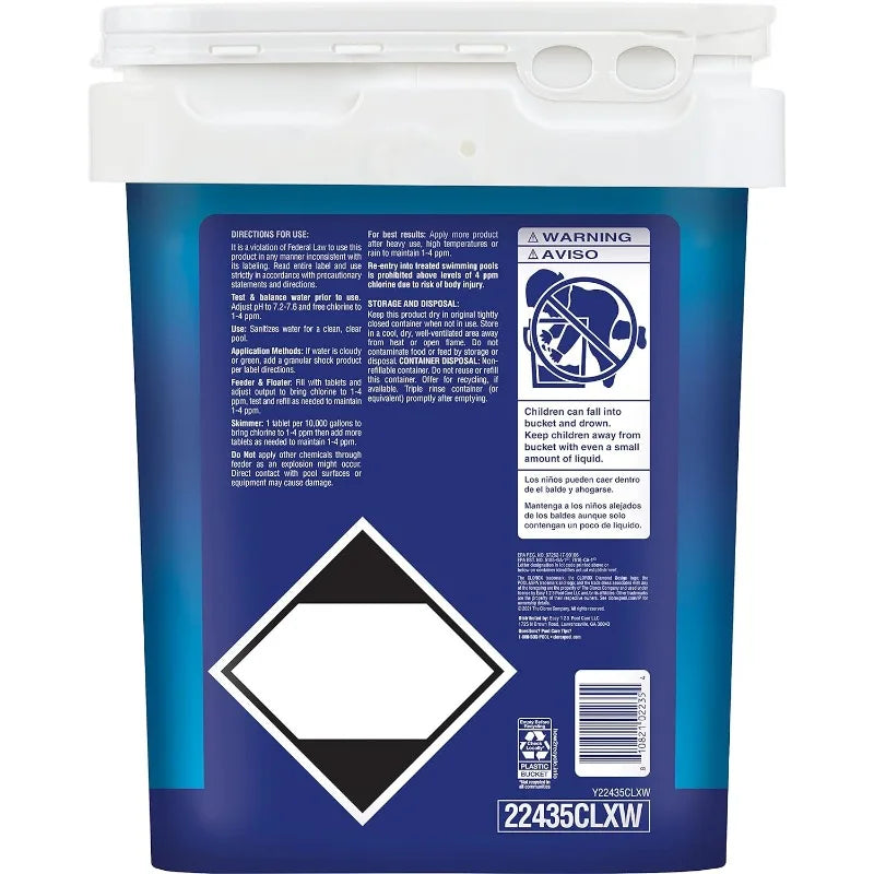 Clorox Pool&Spa Active99 3” Chlorinating Tablets 35 lb.