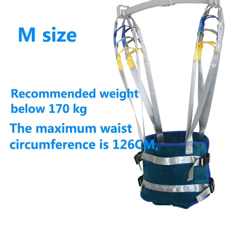 Adjustable Medical Elderly Auxiliary Shift Lifting Sling Disabled Hemiplegia Patients Auxiliary Walking Training Moving Strap