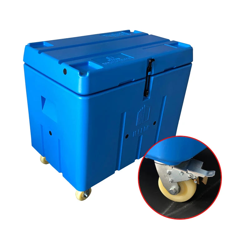 cooler box insulated shipping 315l dry ice storage container for transport