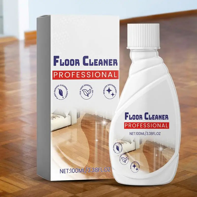 100ml Hardwood Floor Cleaner Floor Polishing Liquid All-Purpose Hardwood Floor Cleaning Solution floor cleaner for home supplies