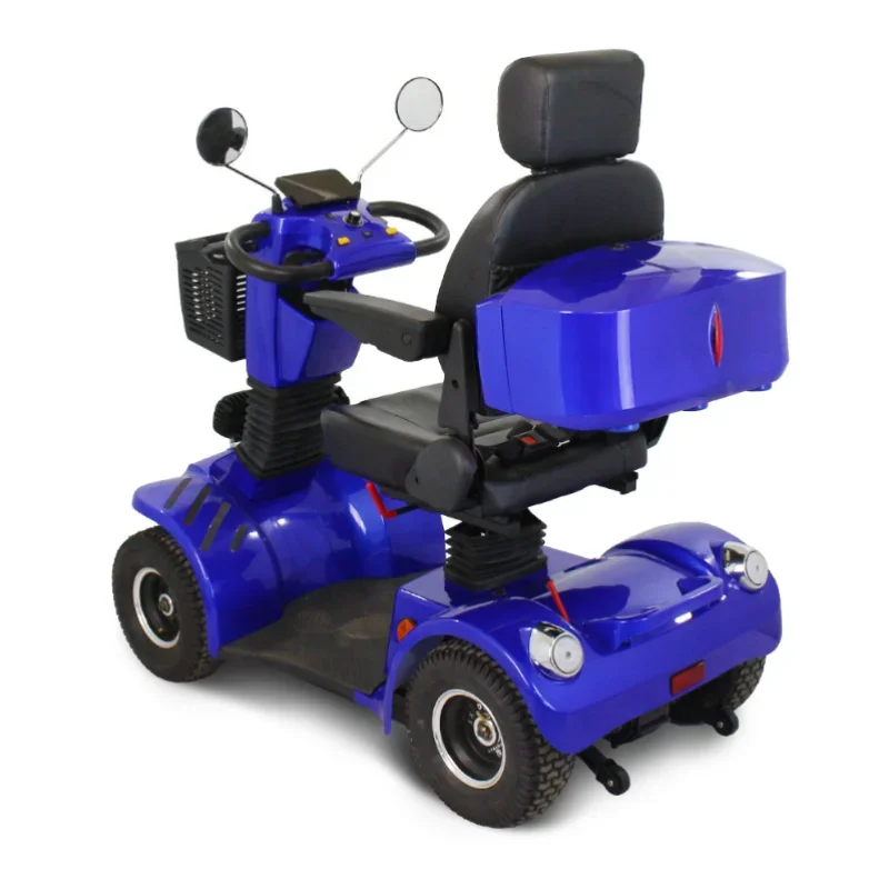 Heavy Duty Mobility Scooter for Disable Remote Control Intelligent Scooter Travel Outdoor Four Wheels Electric Scooter