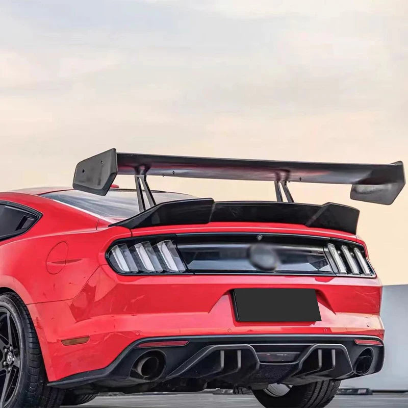 For Ford Mustang 2015-2022 Carbon Fiber Car Rear Trunk Spoiler Rear Wing Tail Wing Parts Upgrade Body kit Car Accessories