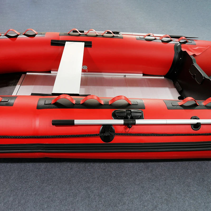 Hot sale rigid hypalon polyester 6m inflatable life boat kayak boat inflatable for water sports 4 persons  from China X