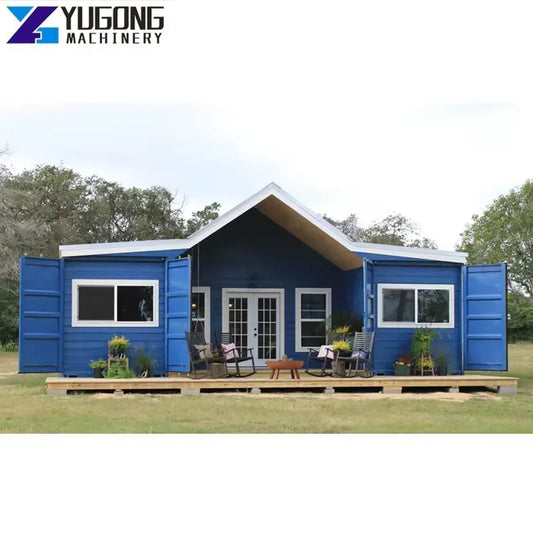 Yg Portable Modular 2 Bedroom Container Homes House Wooden Cabin Prefab Flat Pack Mobile Garden Readymade Foldable Folding Hotel