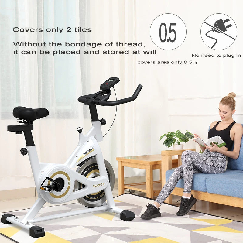 Dynamic Bicycle with Magnetic Control, Fitness Bike Rehabilitation Training Bicycle, Household Equipment