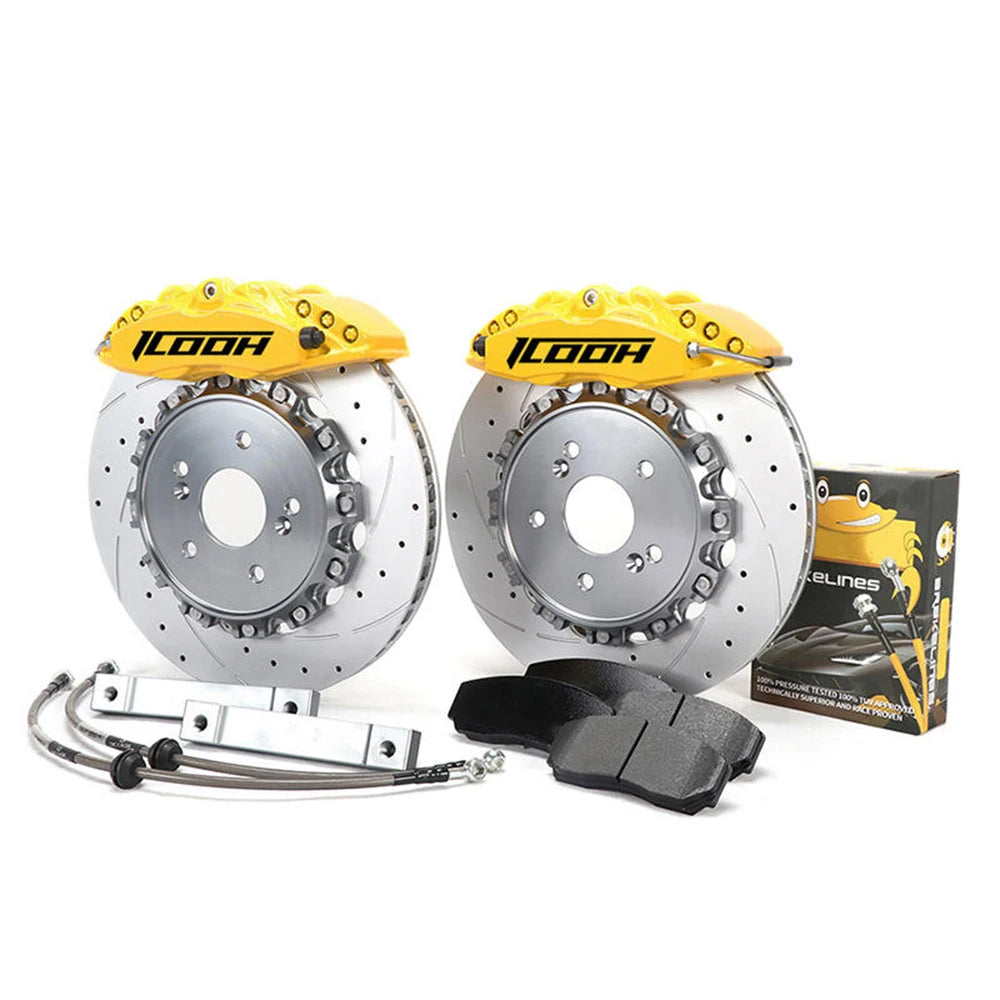 ICOOH High Performance Brake Slotted Disc Auto Brake System for Car Ford focus Jetta mk5