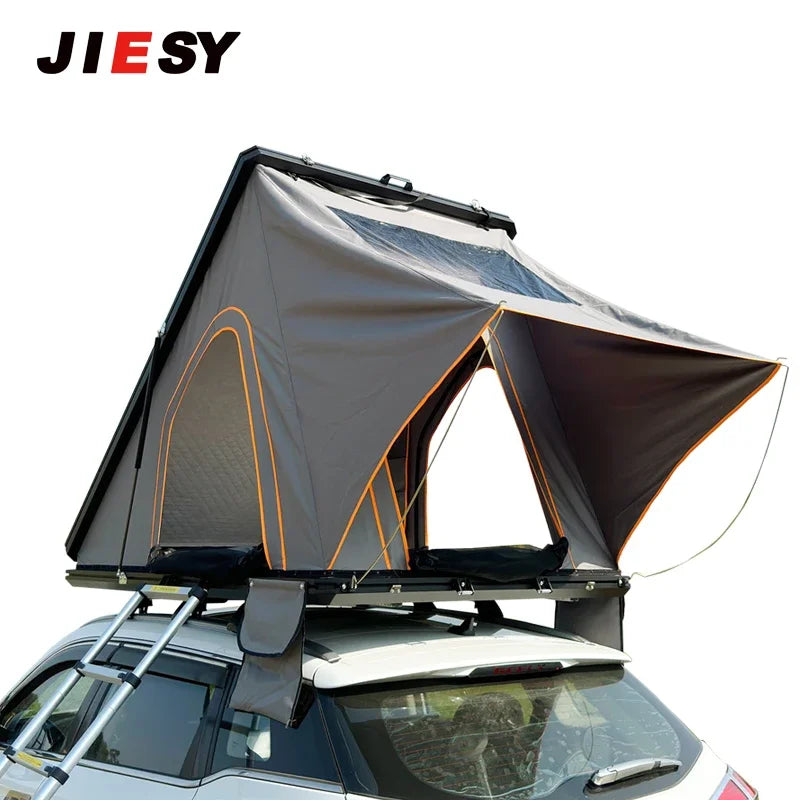 Hard Shell aluminium roof top tent hardshell car roof tent roof racks for solar panel