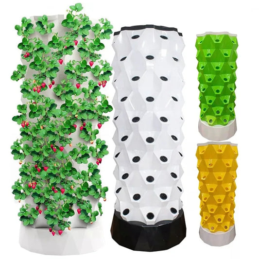 New Home Balcony Flower Vegetable Planters Pot Agricultural Indoor Pineapple Hydroponic Tower Garden Vertical Hydroponic System