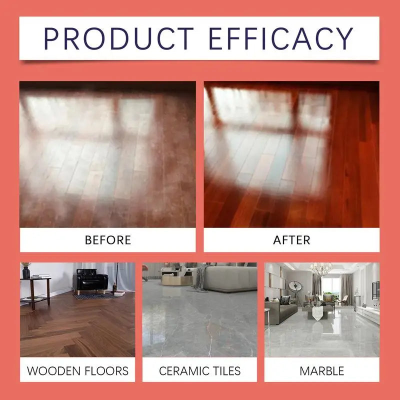 100ml Hardwood Floor Cleaner Floor Polishing Liquid All-Purpose Hardwood Floor Cleaning Solution floor cleaner for home supplies