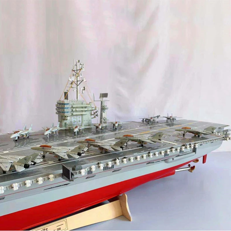 1/200 Super Large Aircraft Carrier Model USS Nimitz 1.72 Meters Long Aircraft Carrier Remote Control Ship Model Finished Product